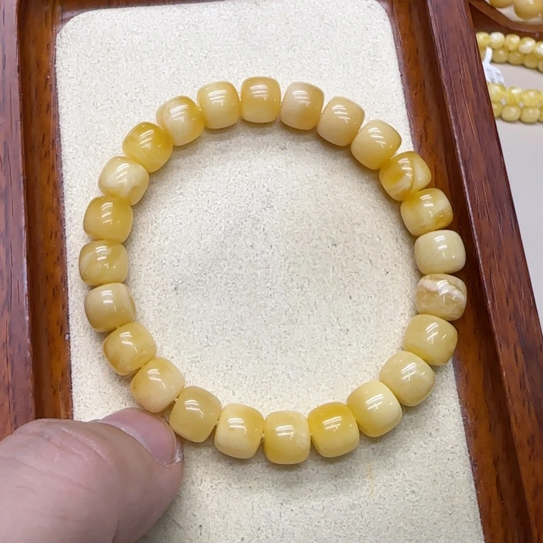 蜜蜡未镶嵌手串蜜蜡手串