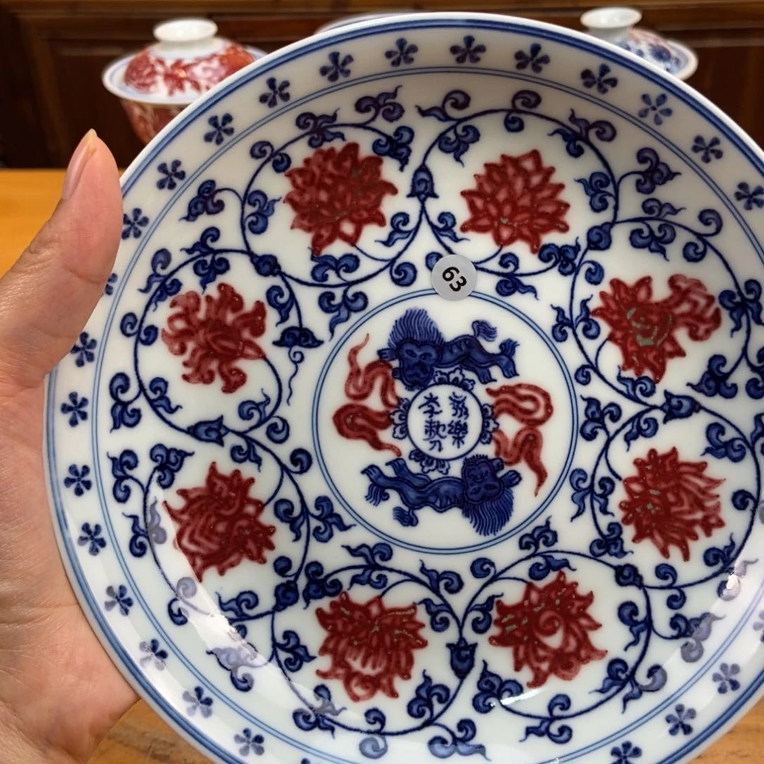 手绘现代茶具非古董