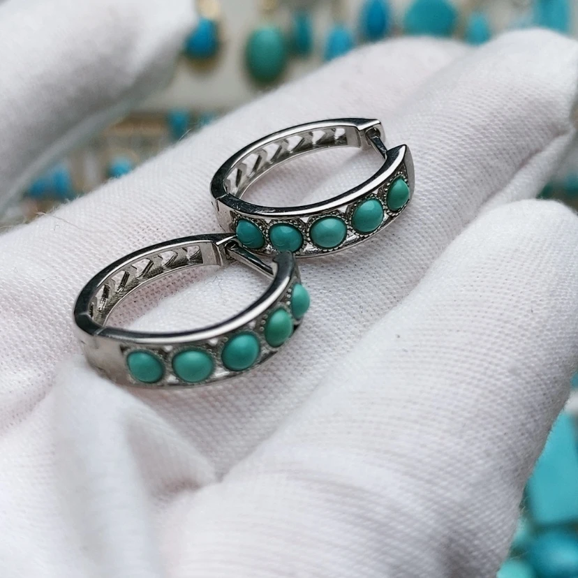 【闪购商品】绿松石配饰银S925镶嵌