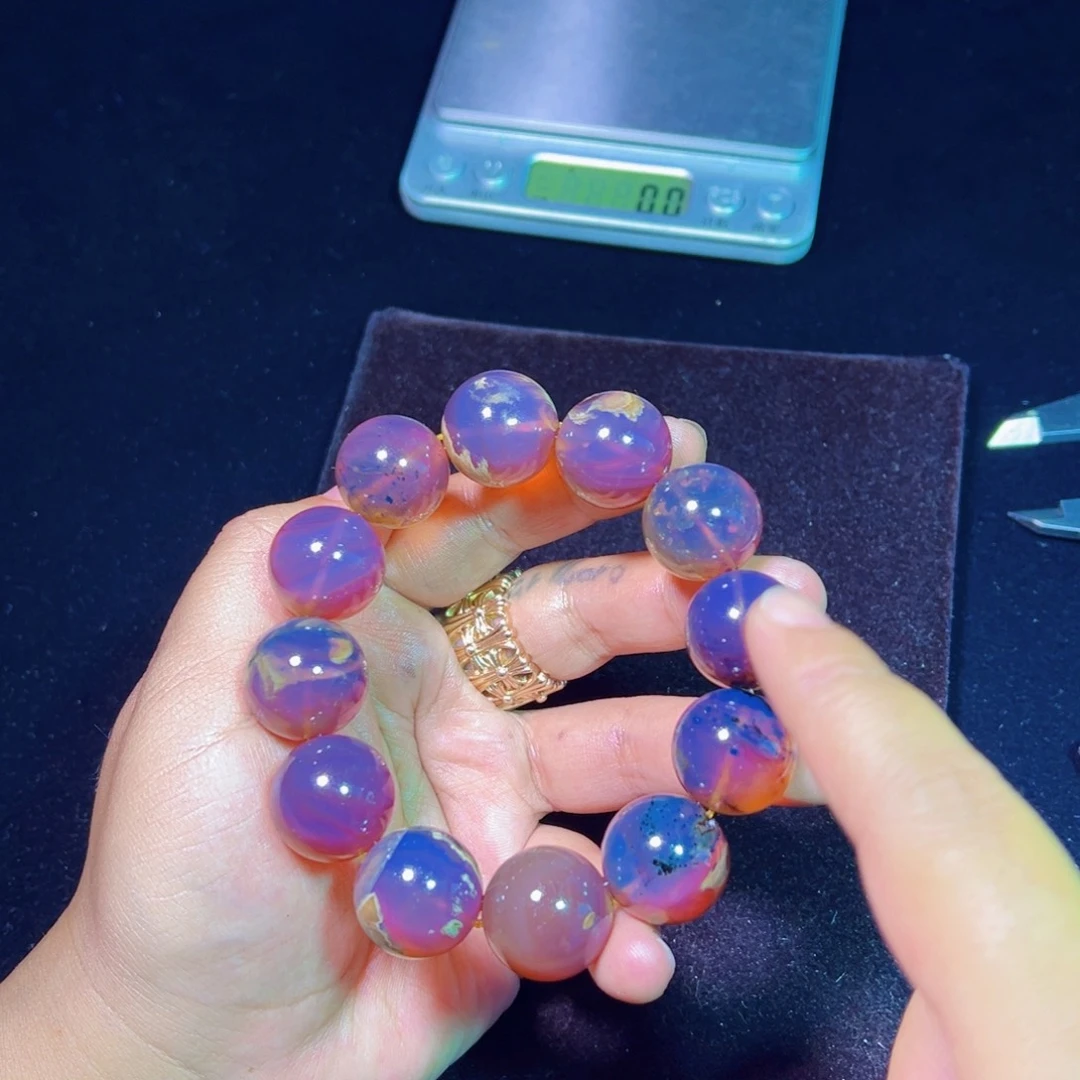 八***斗未镶嵌琥珀手链琥珀