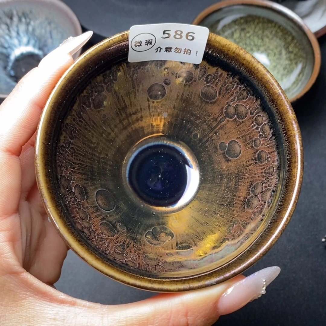 茶盏建窑建盏主人杯w 586