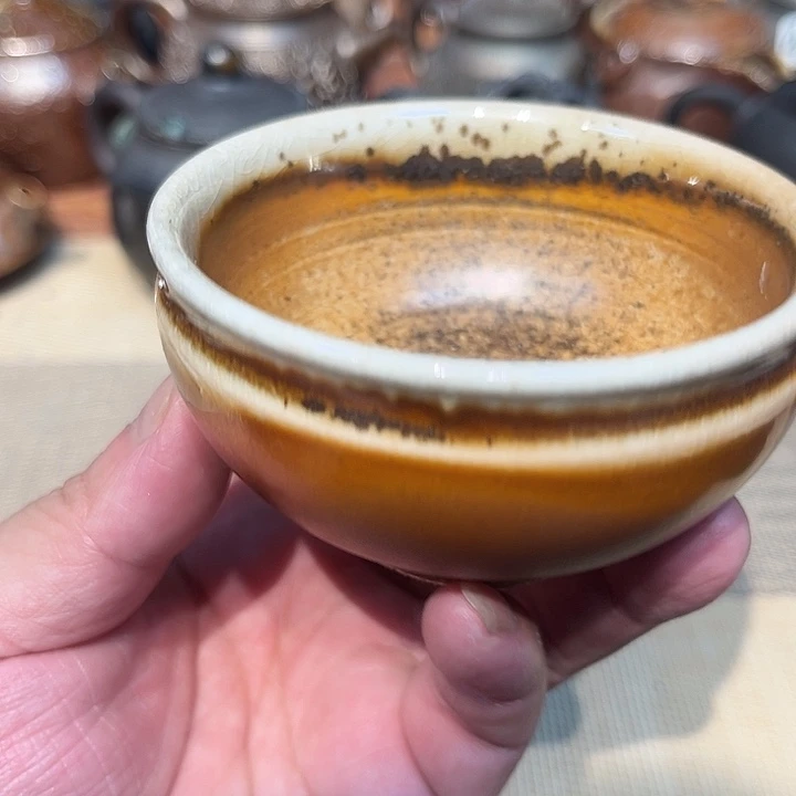 陶火器柴烧放漏14