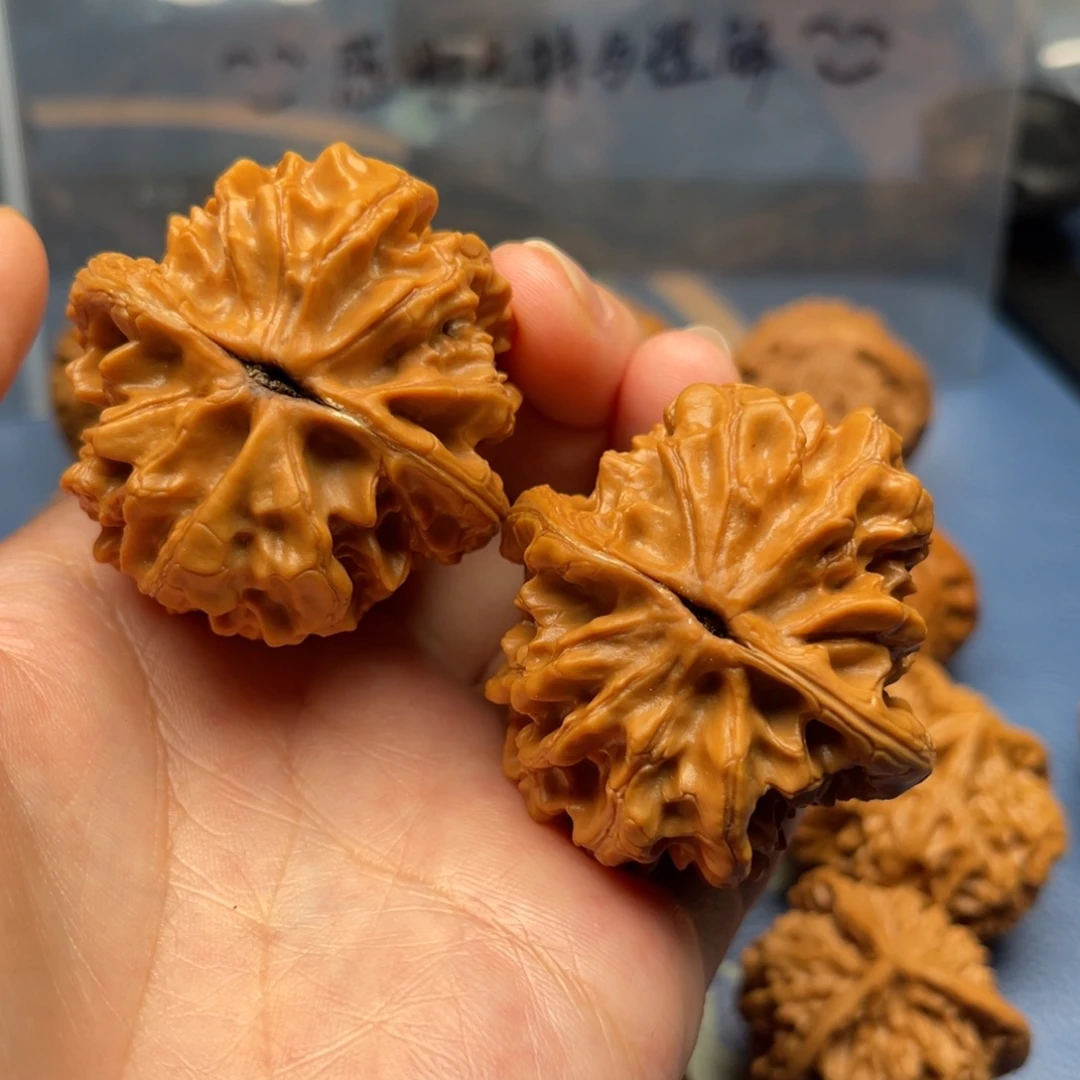 七***寒吊坠文玩核桃大沽石
