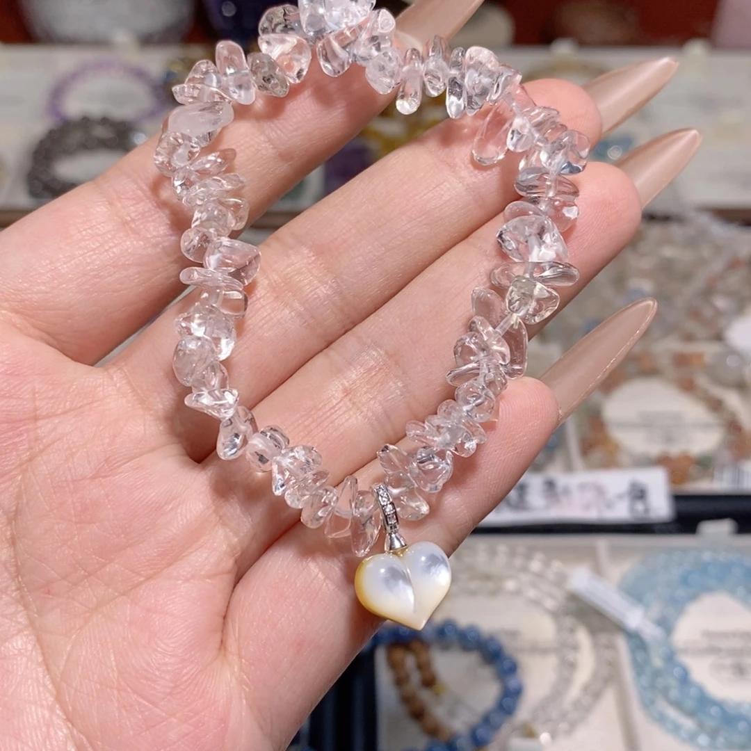 未镶嵌手链水晶白水