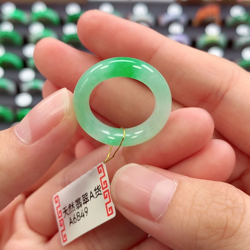 【闪购商品】未镶嵌戒指翡翠12/13号