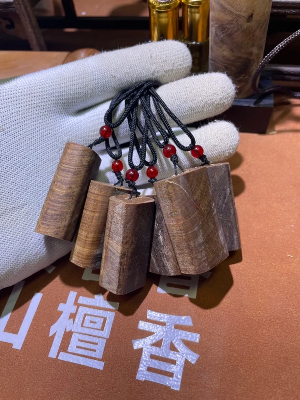 老山檀香药香韵吊坠