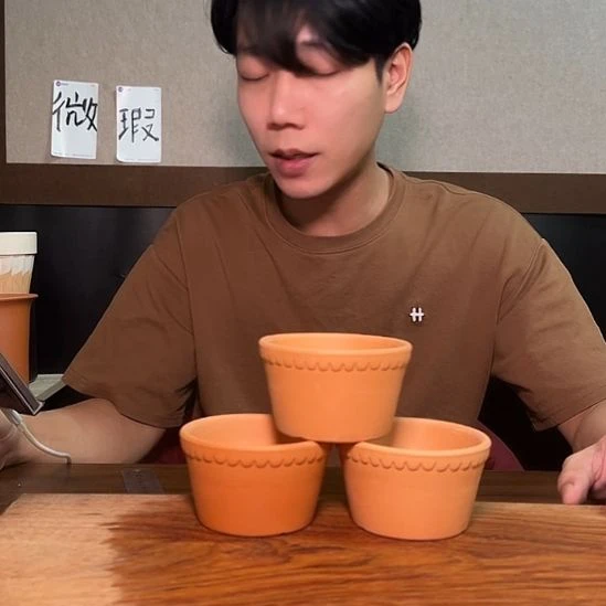 矮盆9口5高3个微瑕