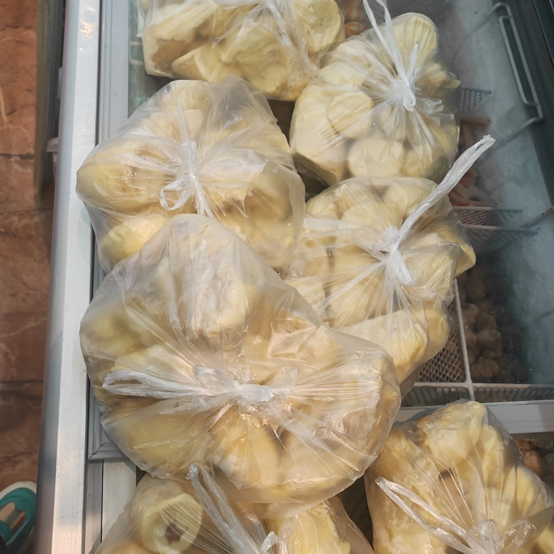 液氮瞬间冷冻锁住最初味道包邮到家金枕榴莲肉泰国4斤金枕