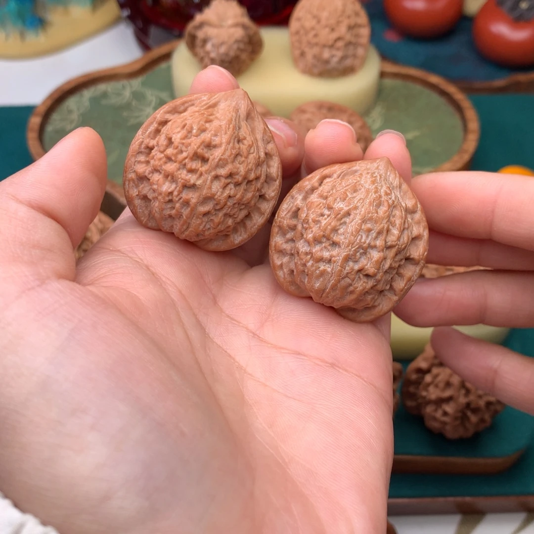文玩核桃把件七步沟35