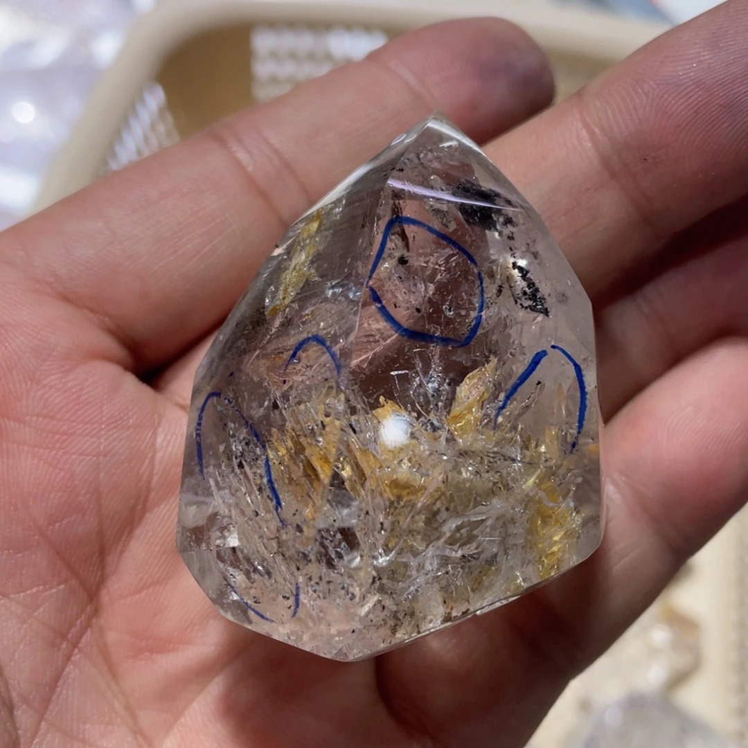 西***王未镶嵌珠宝半成品水晶