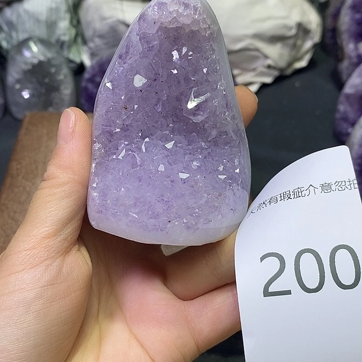 未镶嵌珠宝半成品紫晶