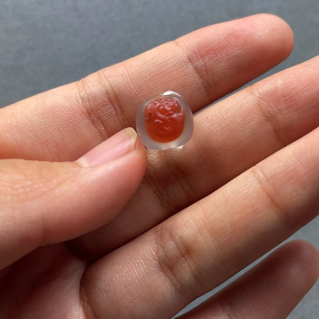 南红玛瑙配饰未镶嵌10.5mm