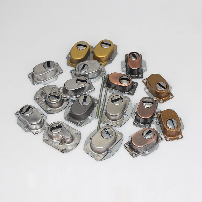 护锁器 锁芯锁帽本色大号 小号钥匙盖