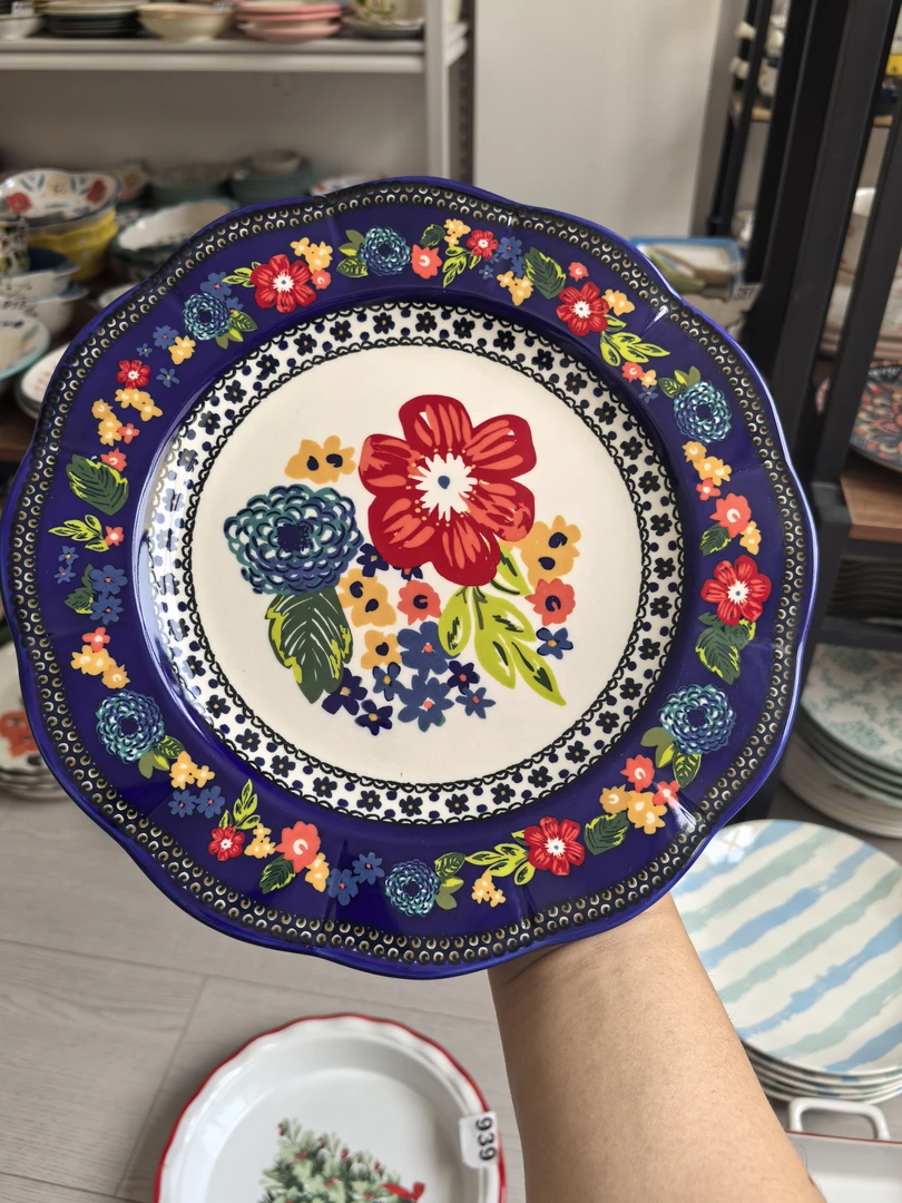 【一昂优选】釉下彩陶瓷餐具满20米发货（默认微瑕完美主义者慎拍）