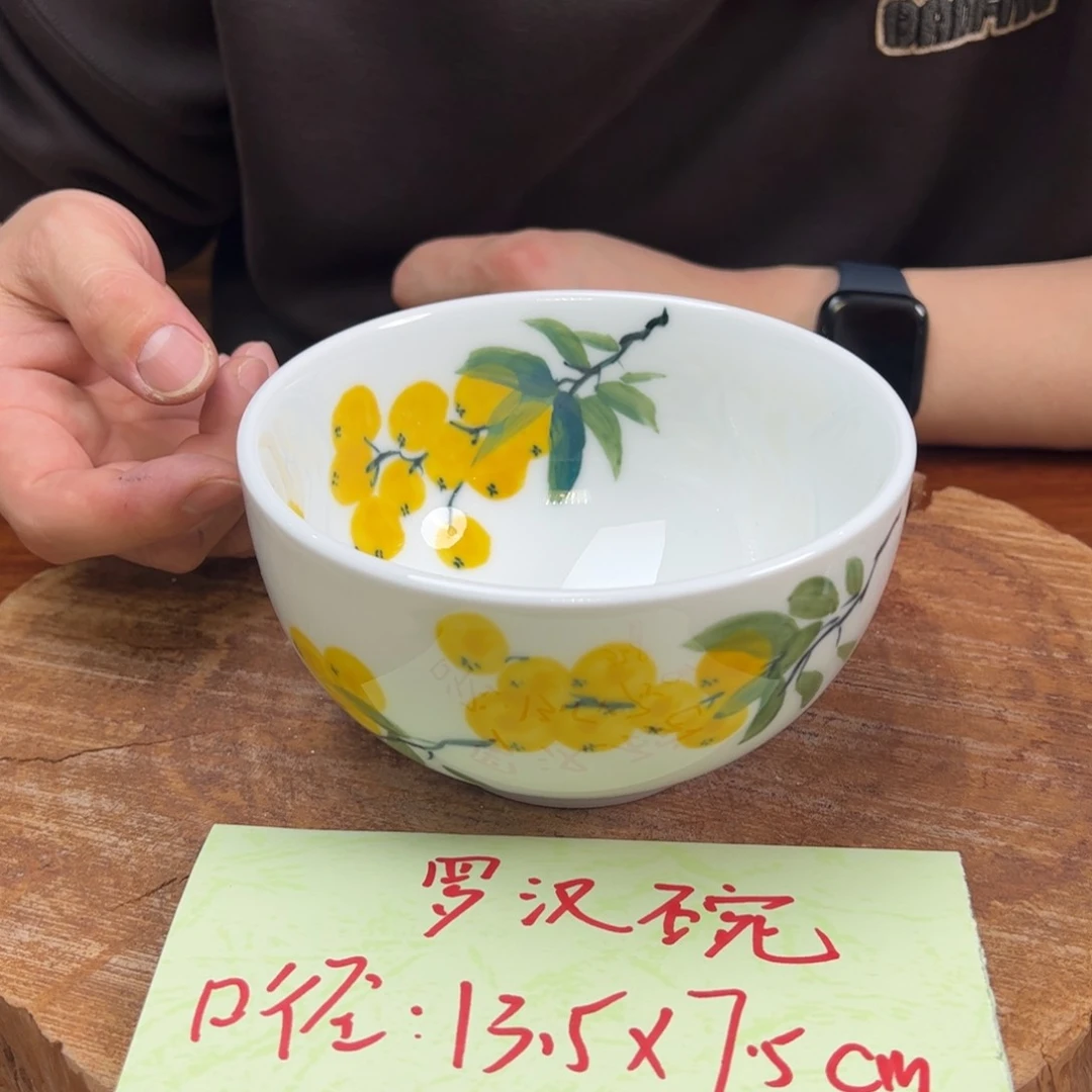 瓷片景德镇陶瓷手工手绘制作