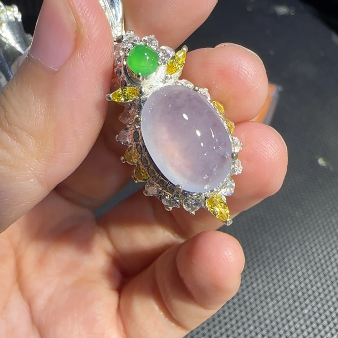翡翠未镶嵌戒指翡翠
