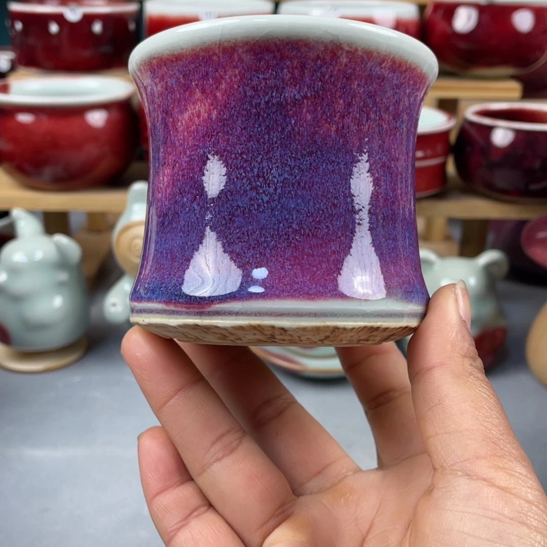 瓷片纯手工制作……微微瑕