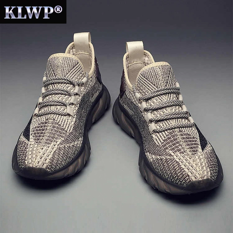 男鞋秋秋季透气软底百搭网面男士休闲鞋子潮鞋运动鞋男