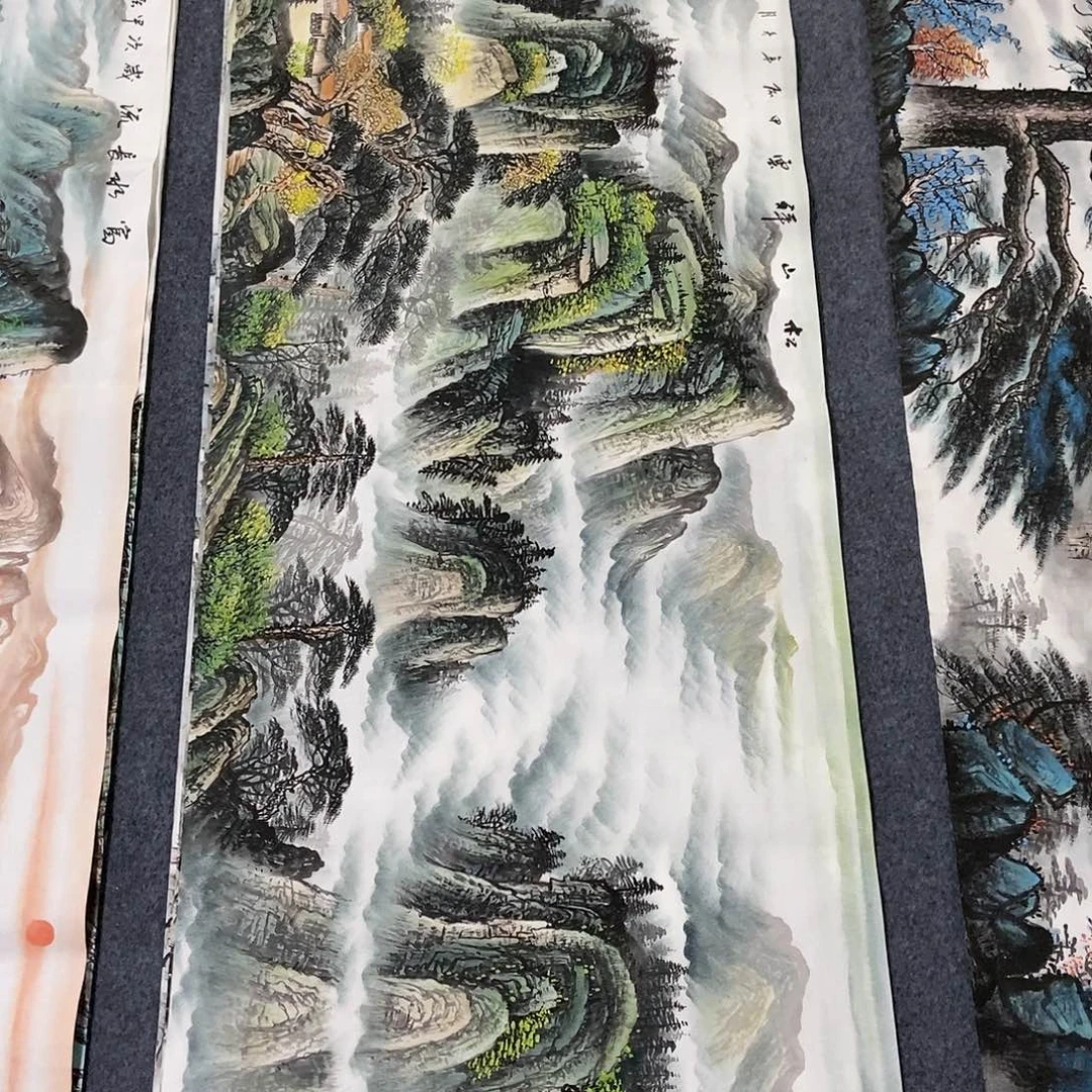 国画小六尺无水一副