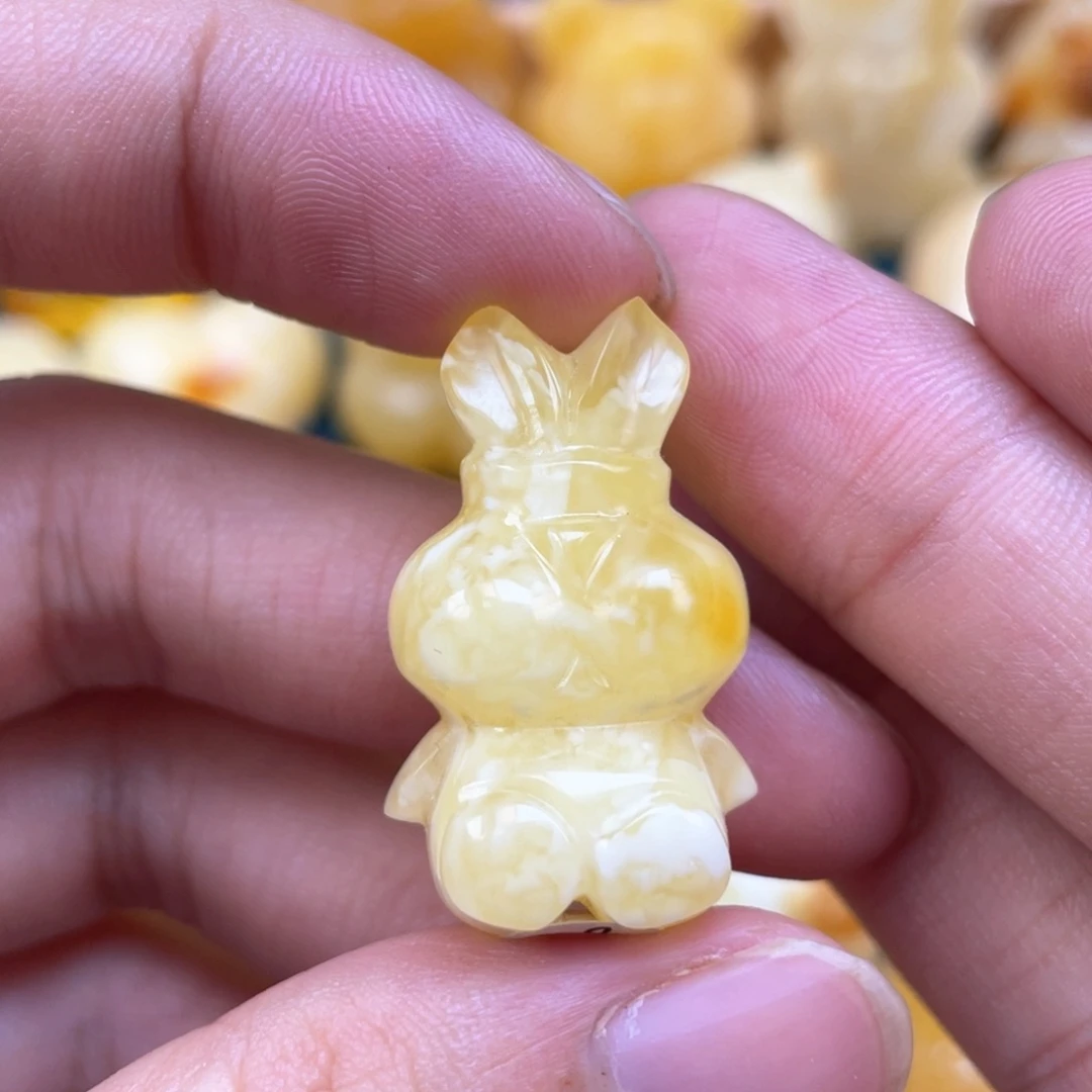 未镶嵌琥珀裸石蜜蜡