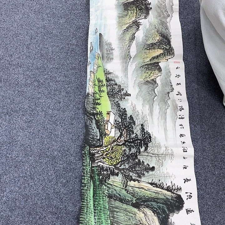 国画作品小姐姐放漏…