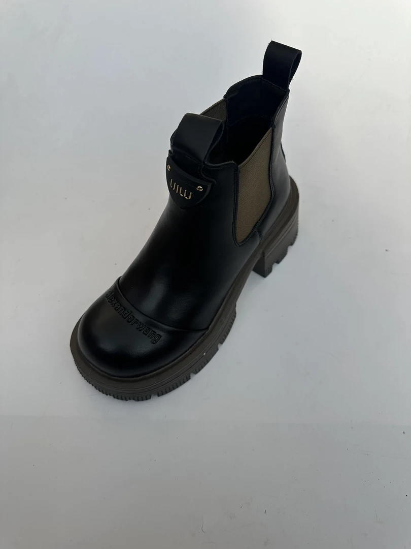 H6049真皮时尚短靴