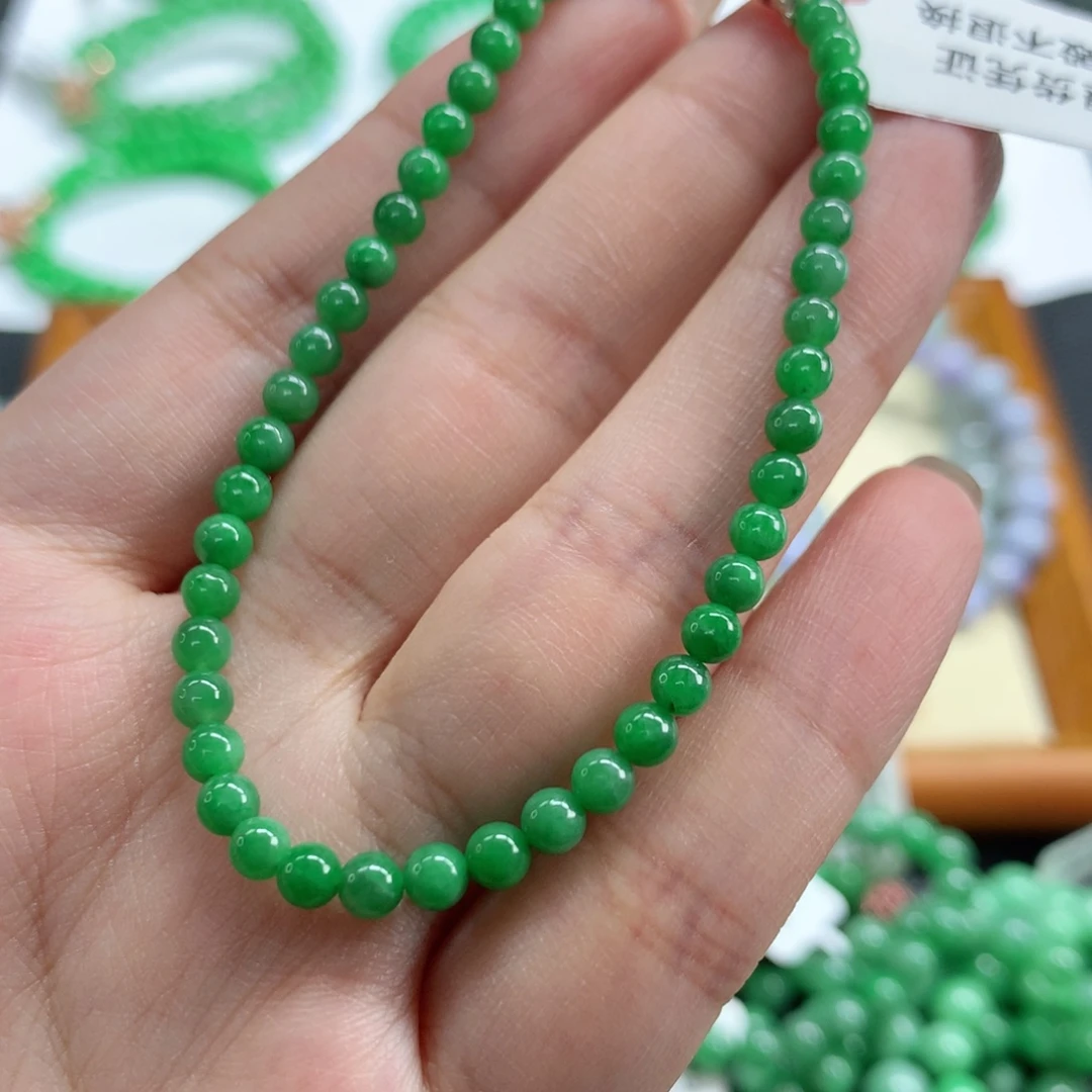 翡翠未镶嵌手链翡翠