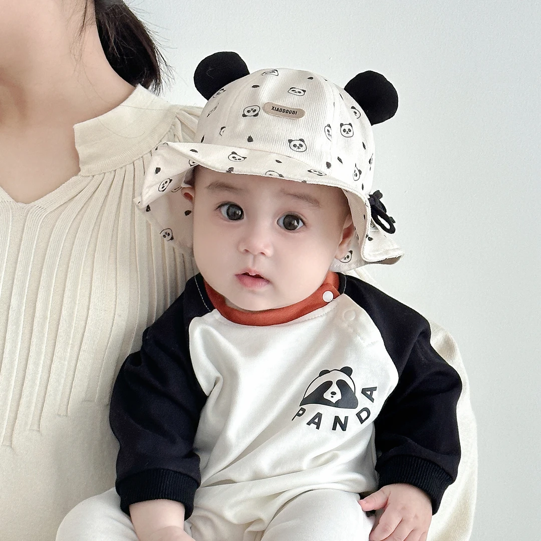 XINGDUOXIONG/星朵熊婴儿帽子春秋季薄款宝宝盆帽婴幼儿渔夫帽