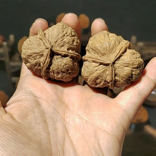 文玩核桃把件通海三棱43尺