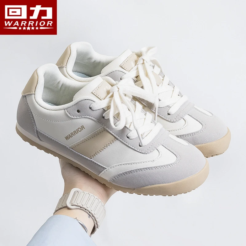 Warrior/回力2025春季复古爆款韩版女小白鞋低帮休闲板鞋百搭鞋子
