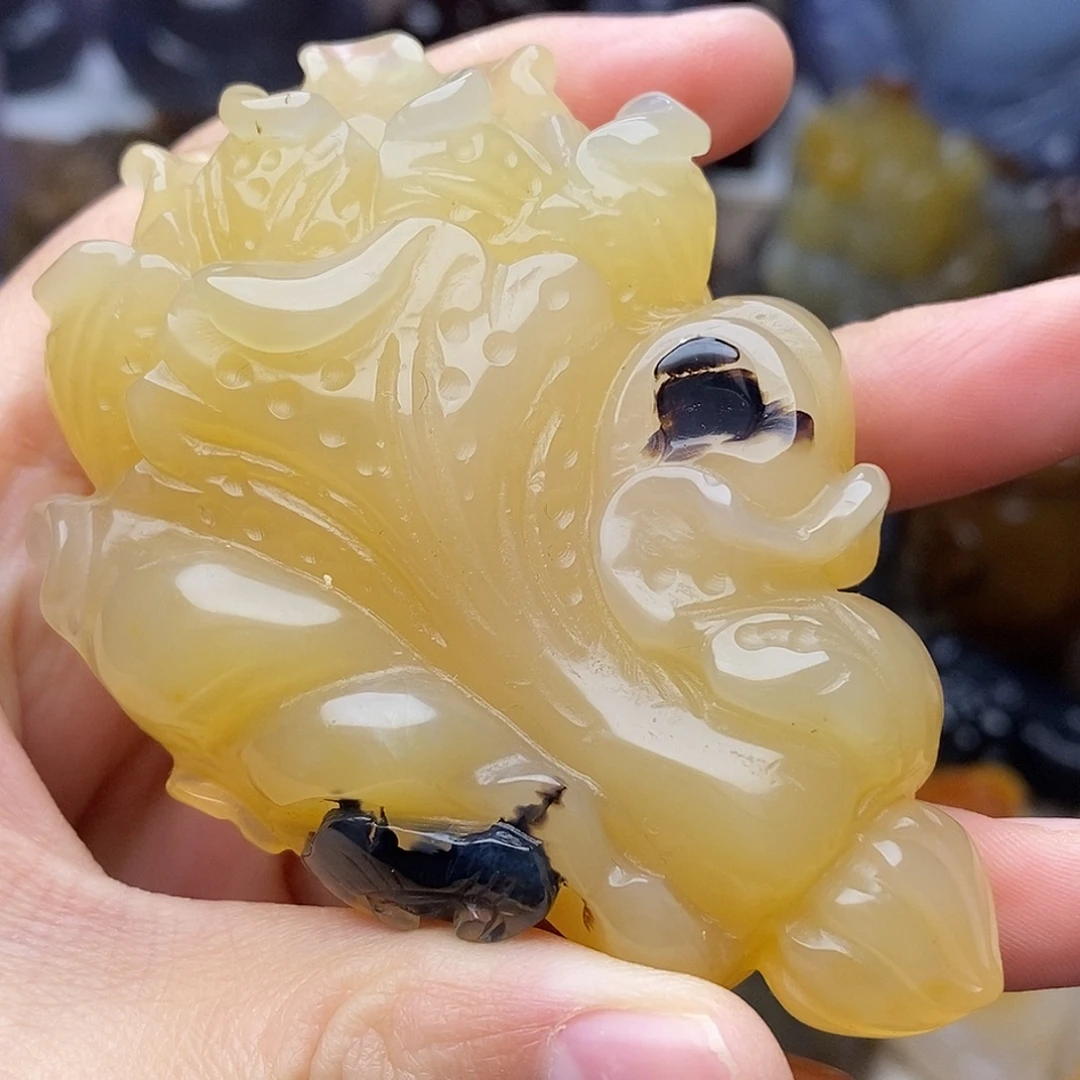 玛瑙/玉髓未镶嵌把件