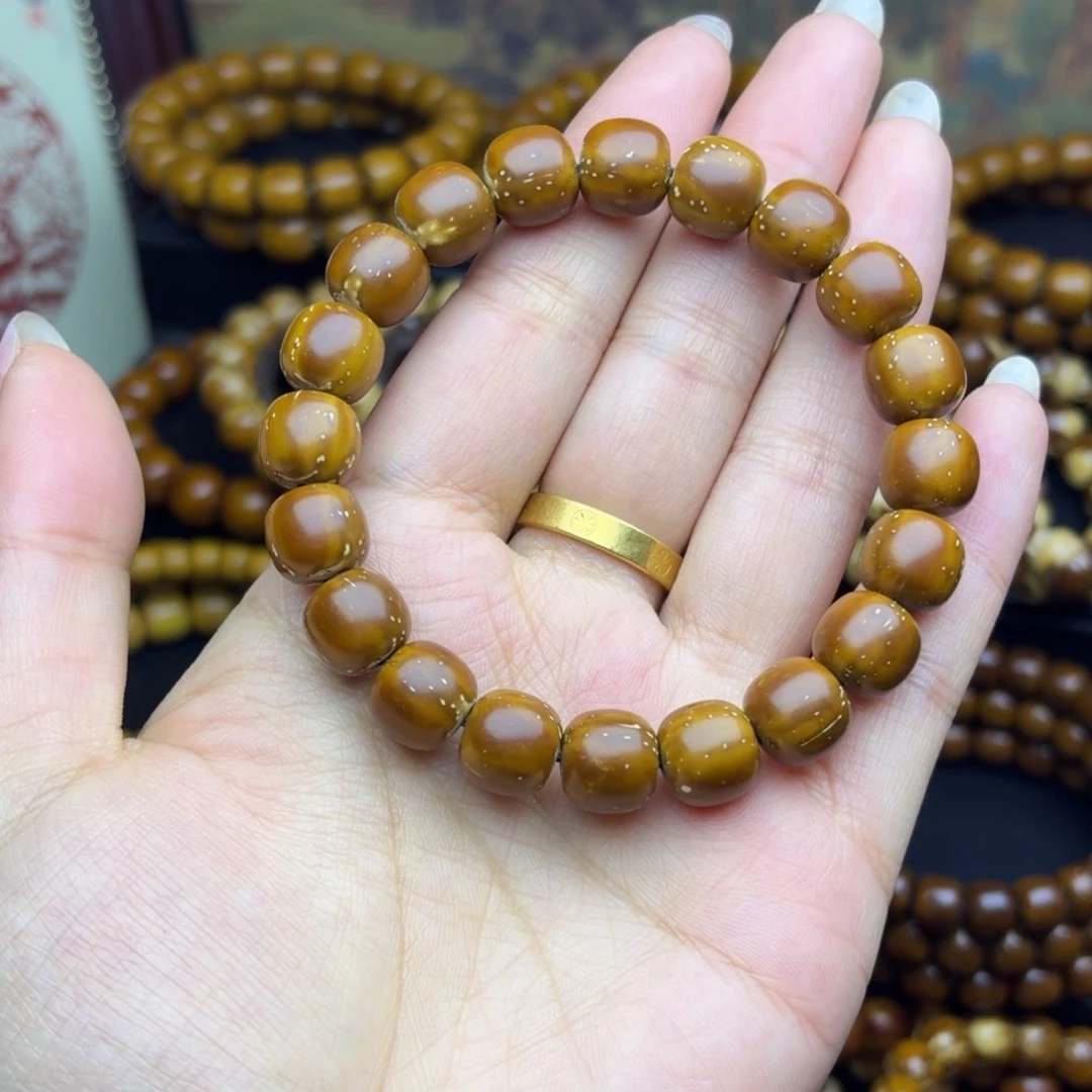 手串紫金鼠11尺寸实心苹果圆