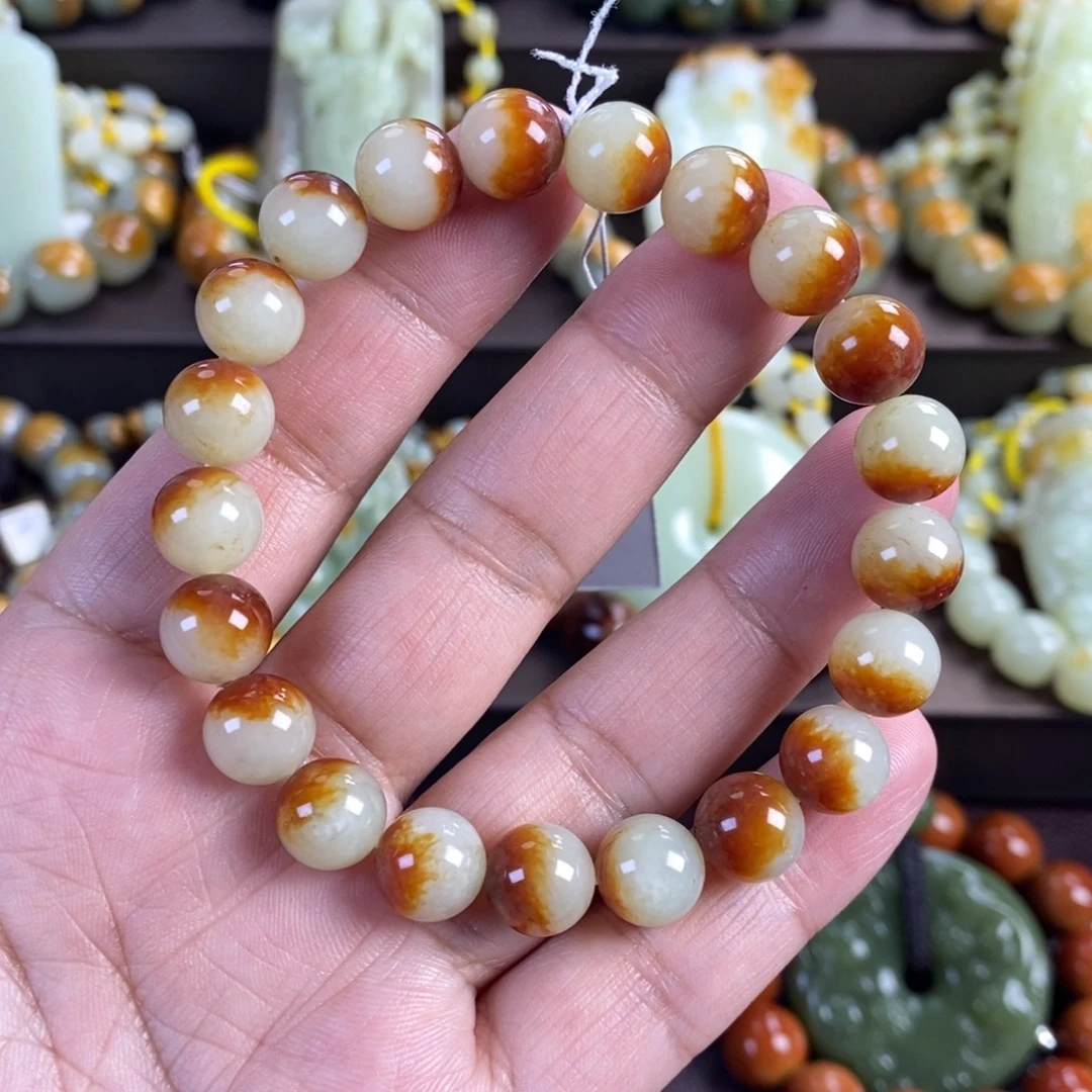 透闪石质玉未镶嵌手串