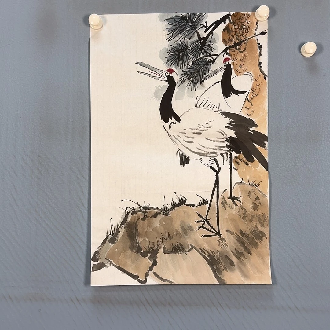 国画953 牡丹一如你们