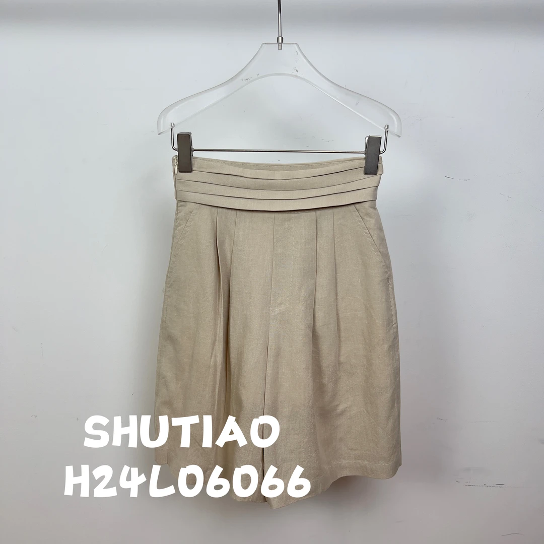 【SHUTIAO】2024秋冬：新款小众设计款短裤H24L06066