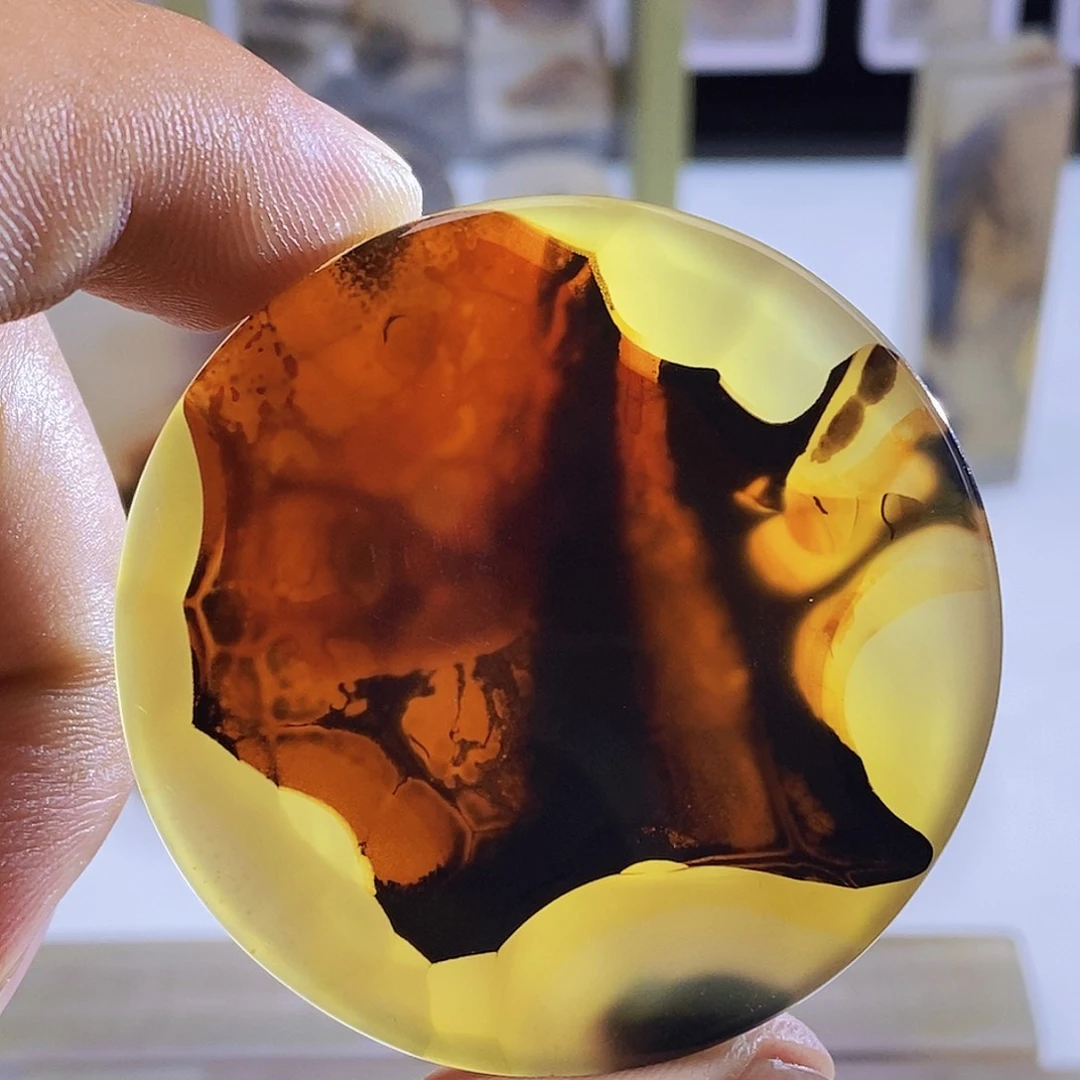 玛瑙/玉髓未镶嵌吊坠(不含链)19