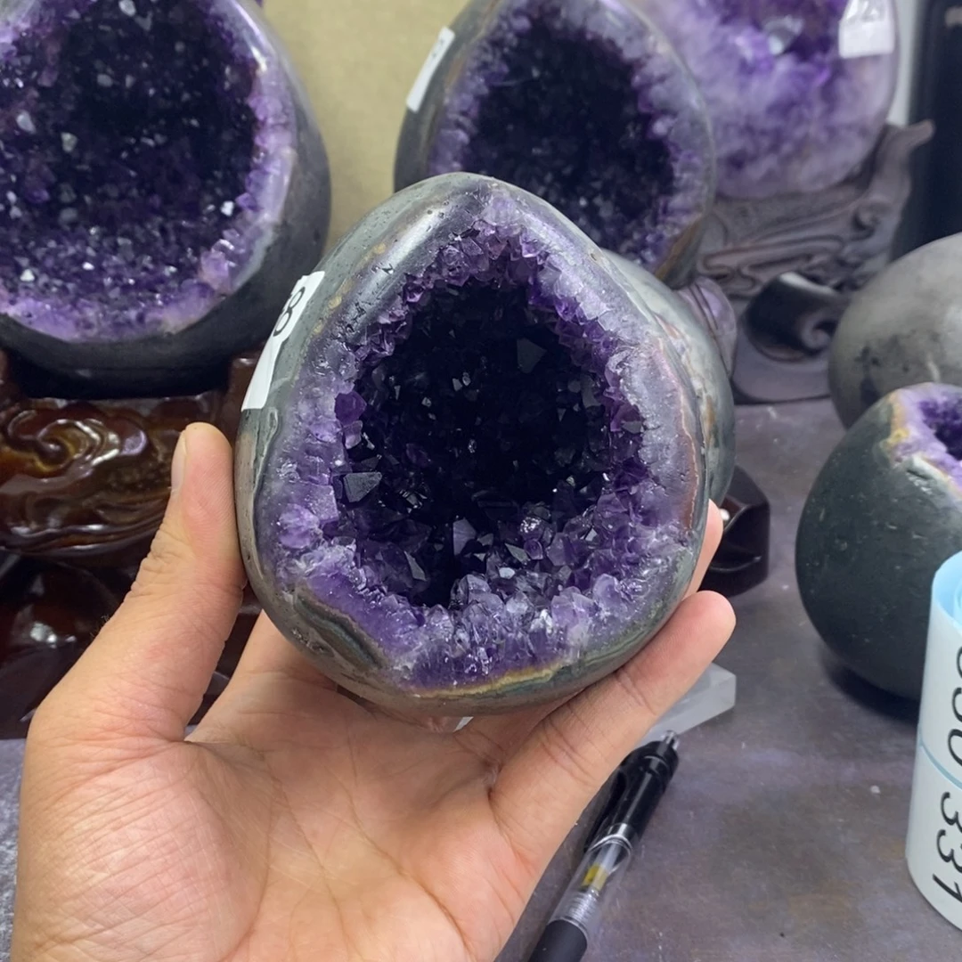 未镶嵌珠宝半成品紫晶258