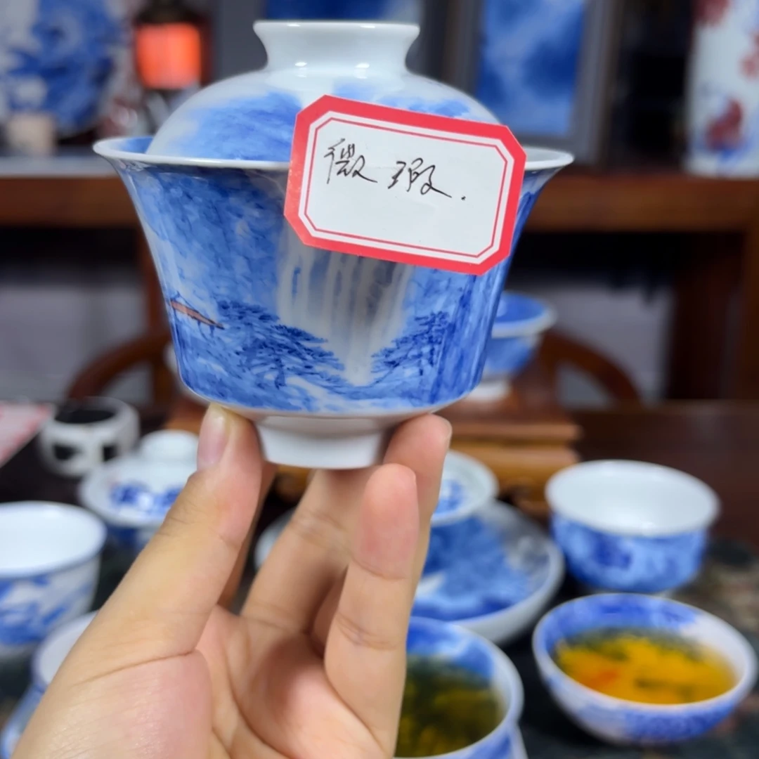 水***木国一王老师手绘山水