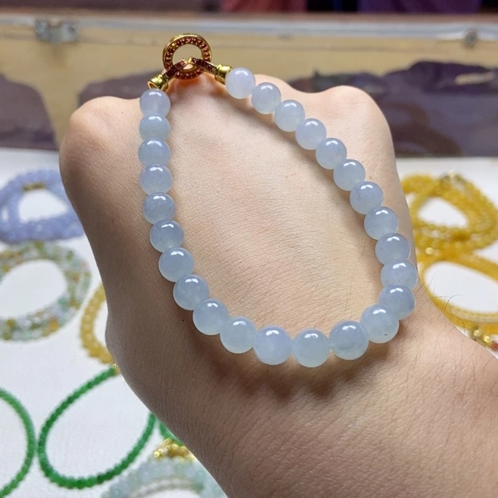 定制翡翠未镶嵌缅甸翡翠A货卡7.5