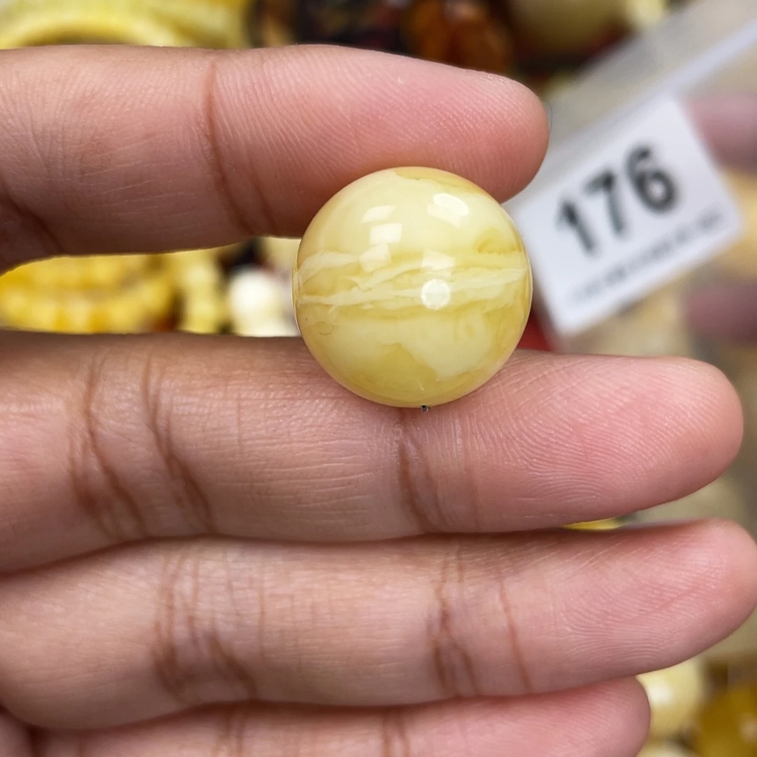 蜜蜡未镶嵌珠宝奇石18.4虎皮