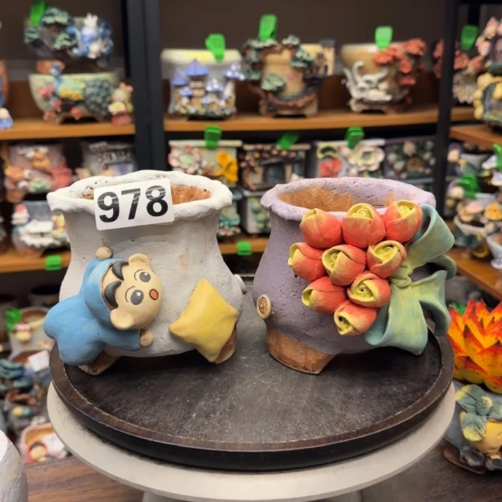 【闪购商品】陶瓷粗陶手捏