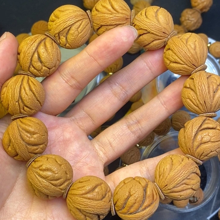 文玩核桃吊坠秦岭龙纹桃核22