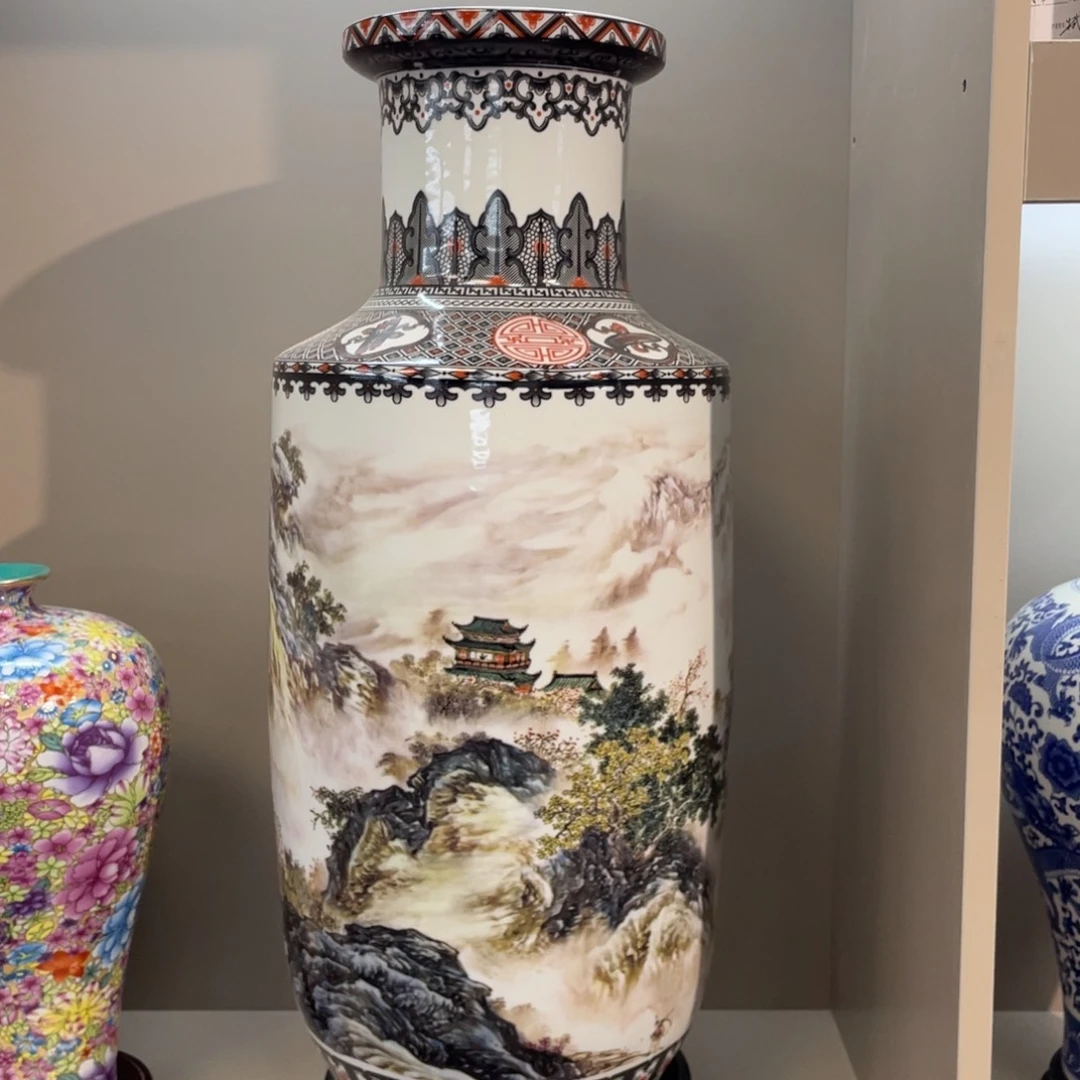 摆件景德镇陶瓷现代工艺品摆件