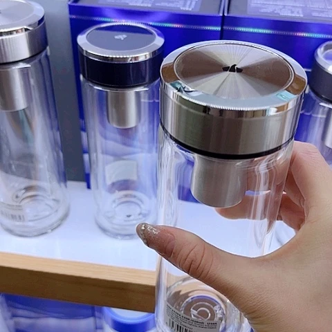 万象玻璃单层U48R，钛银520毫升