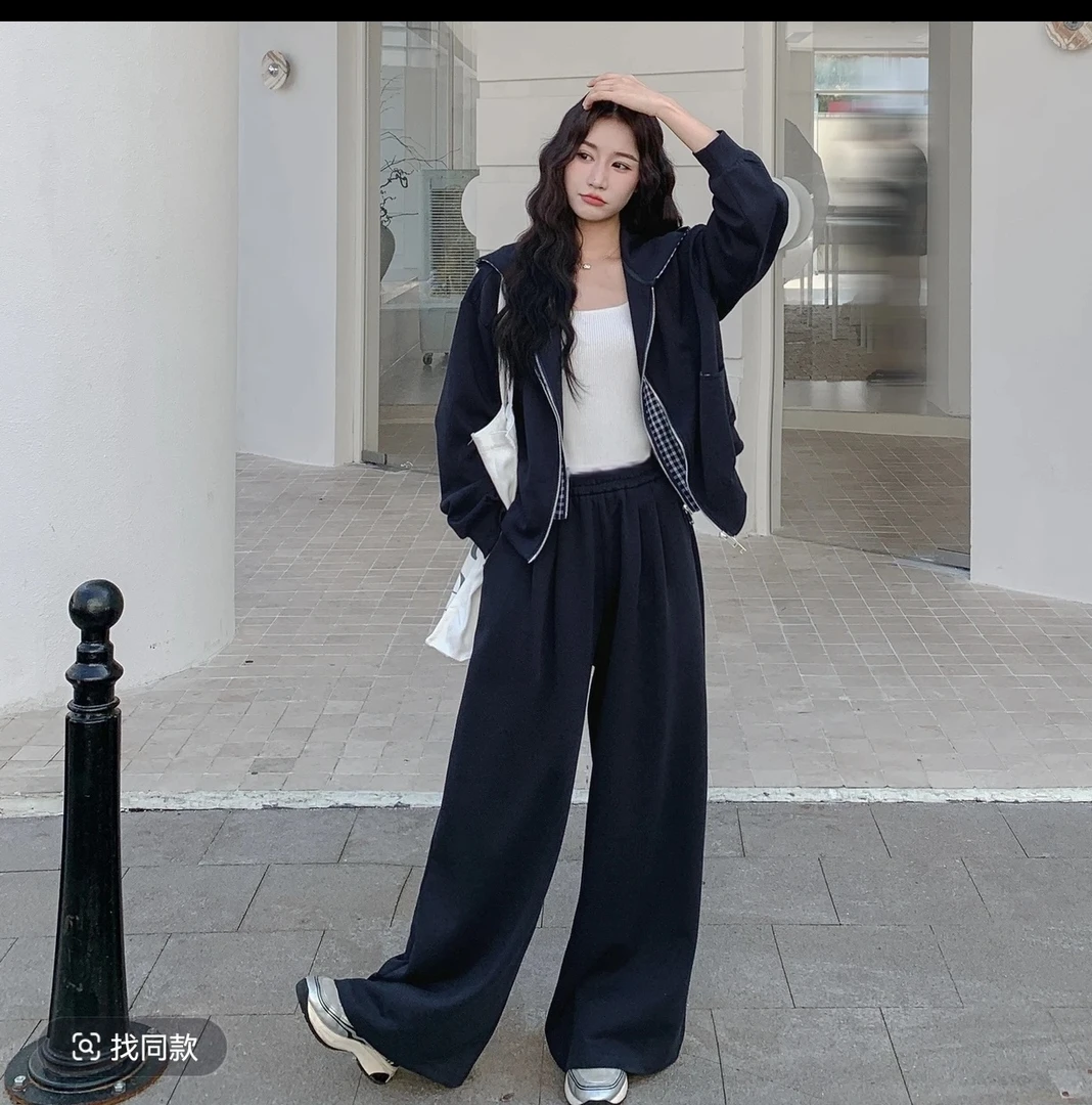 新疆包邮   假2件休闲套装-961