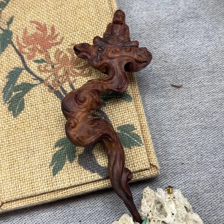 徐***蹦把件黄花梨/降香黄檀