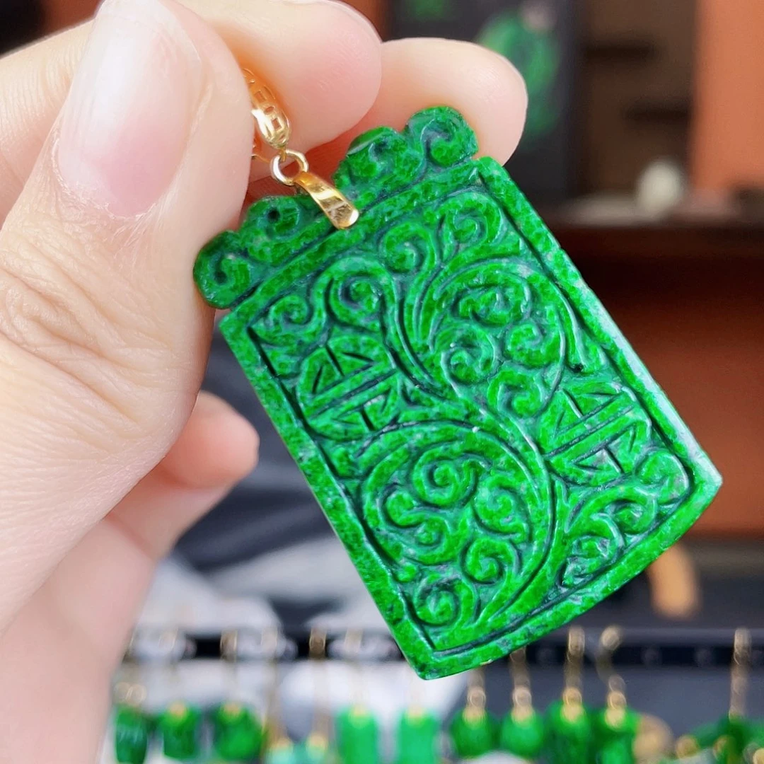 翡翠未镶嵌耳饰饰品