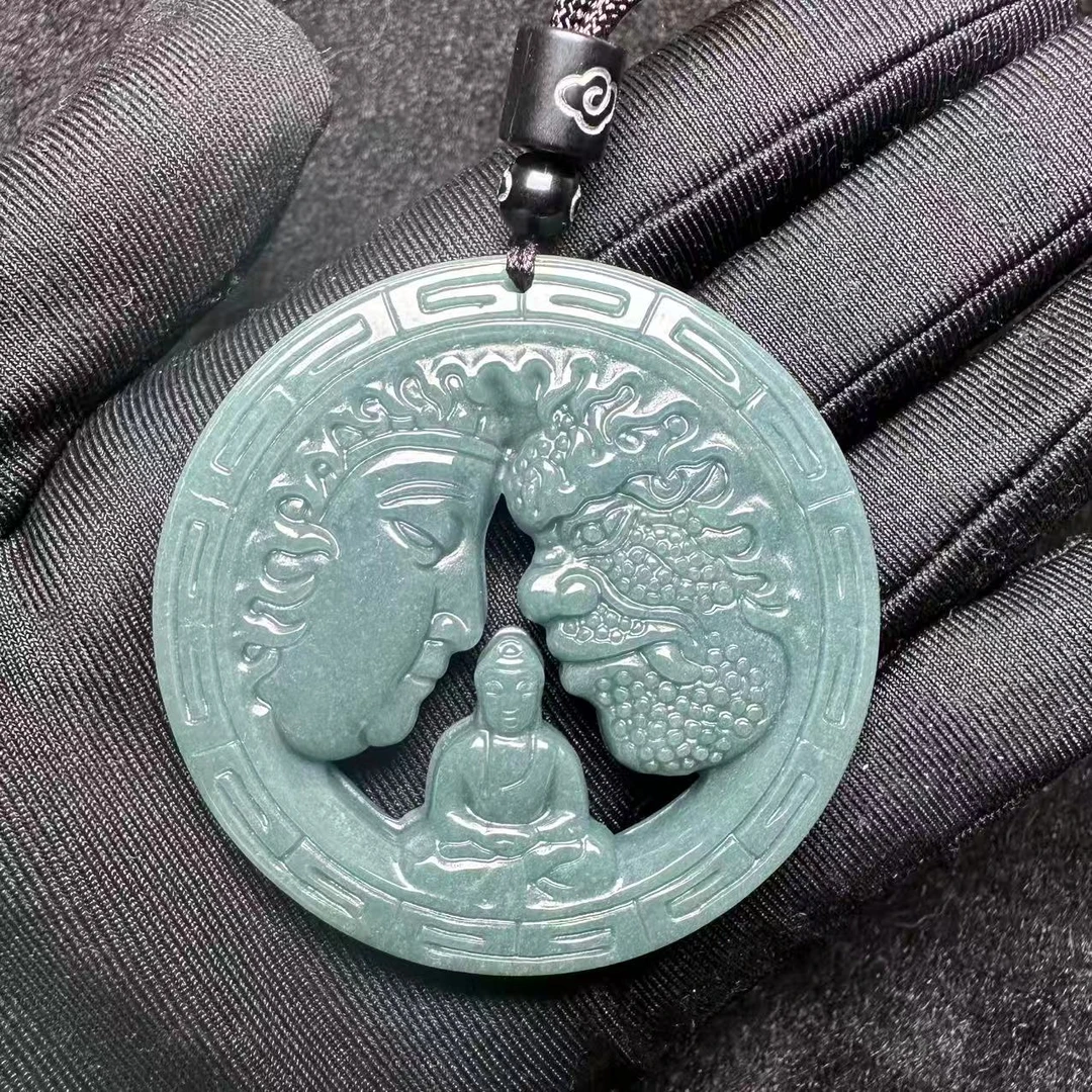 非金属陶瓷吊坠 心中有佛