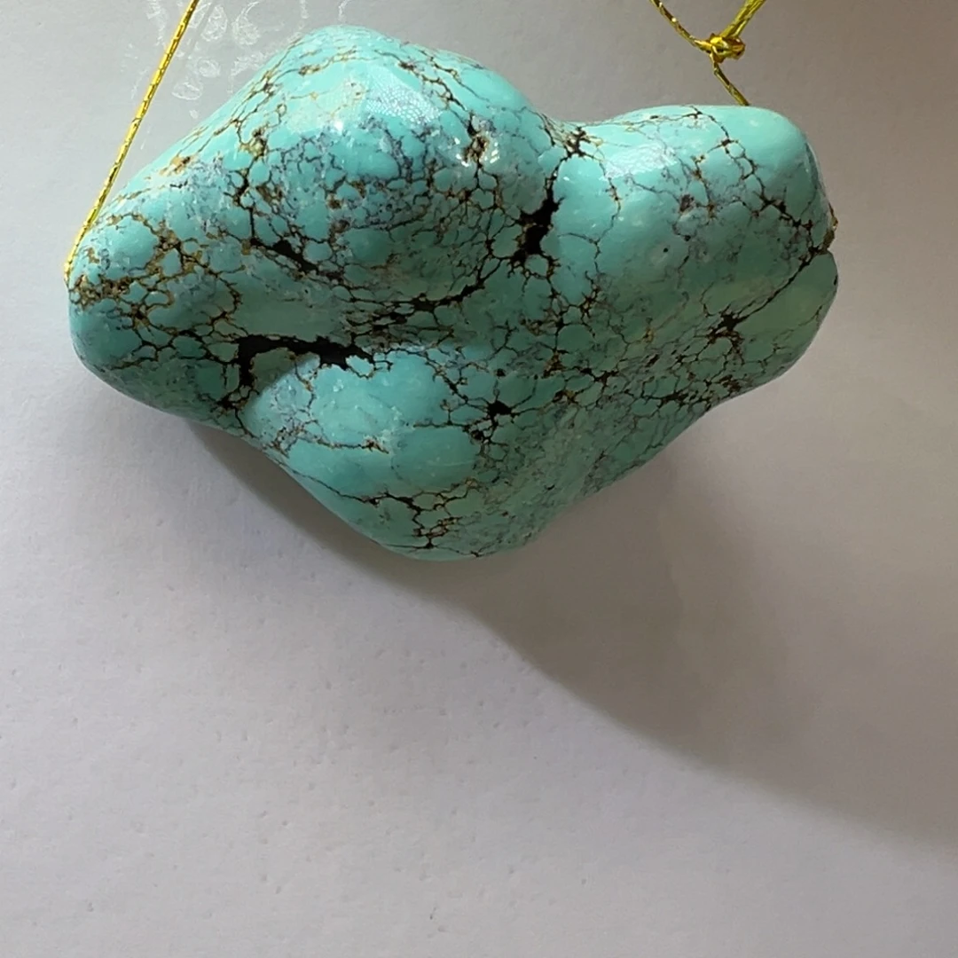 绿松石未镶嵌挂件