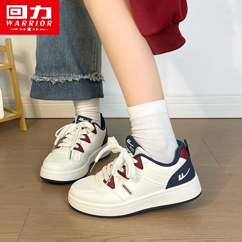 回力板鞋2025新款休闲潮鞋春秋百搭小白潮流运动鞋高颜值耐磨增高